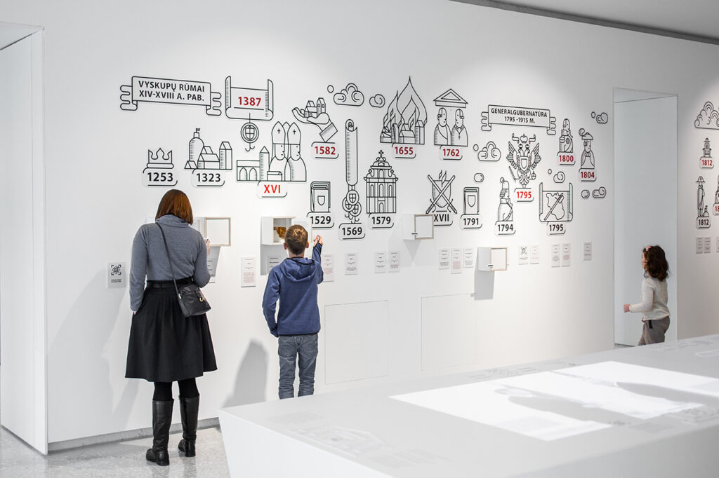 'The center for civil education' with interactive exposition in Vilnius, Lithuania