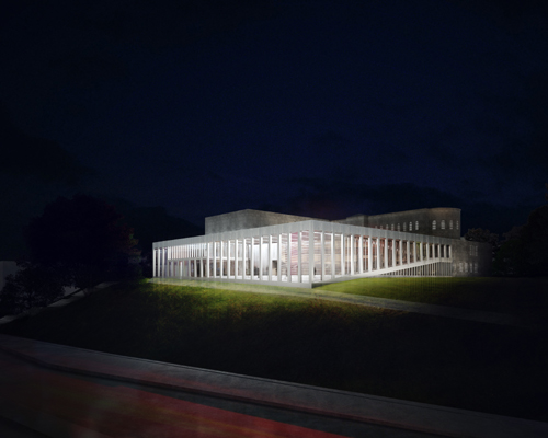 Proposal for theater renovation and extension in Szczecin, Poland