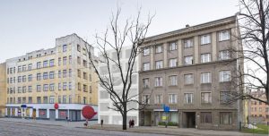 Apartment building in Riga, Latvia