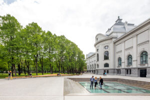 V. Neimaņa building in Riga restoration and new exhibition halls