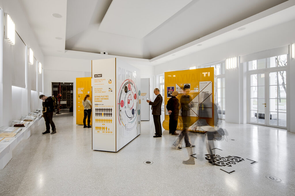 'The center for civil education' with interactive exposition in Vilnius, Lithuania